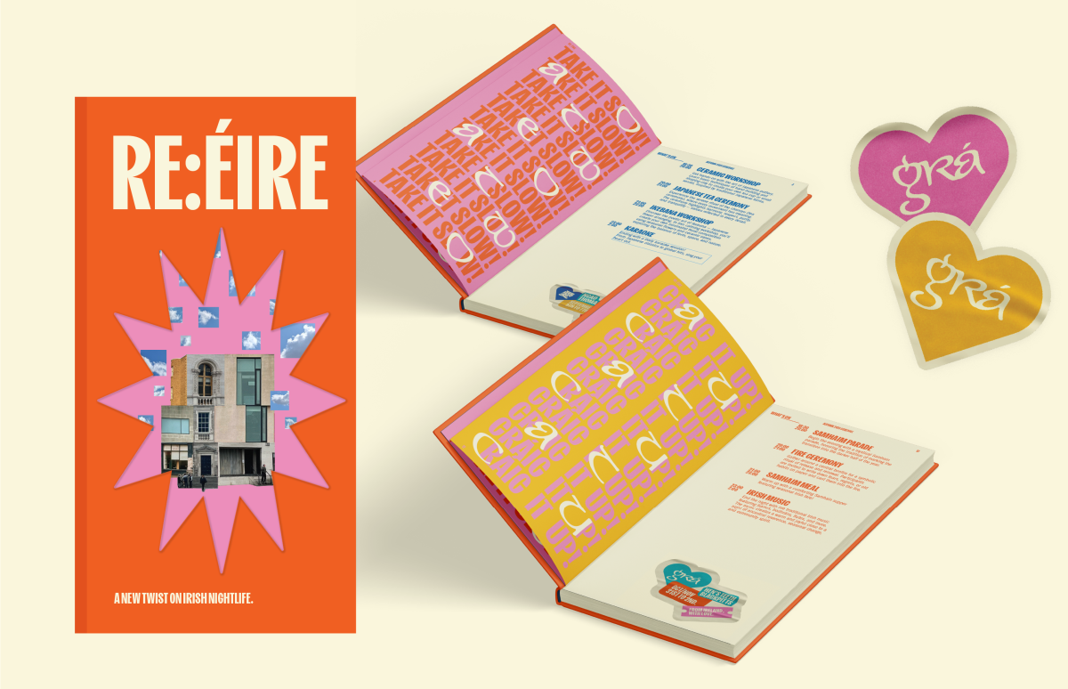 Ephemera relating to re:eire branding