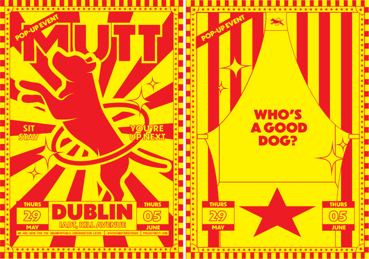 Suite of posters for MUTT exhibition