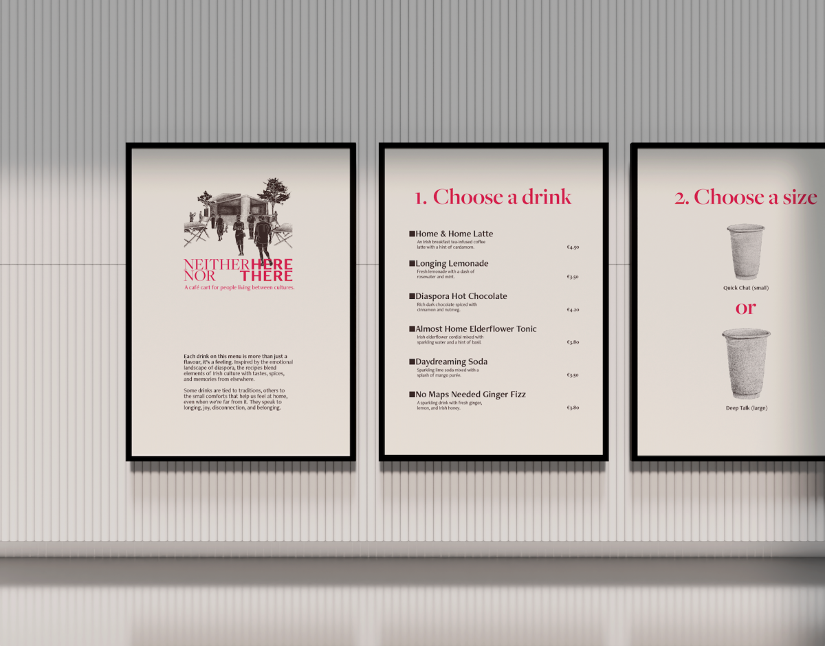Menu designs for cafe