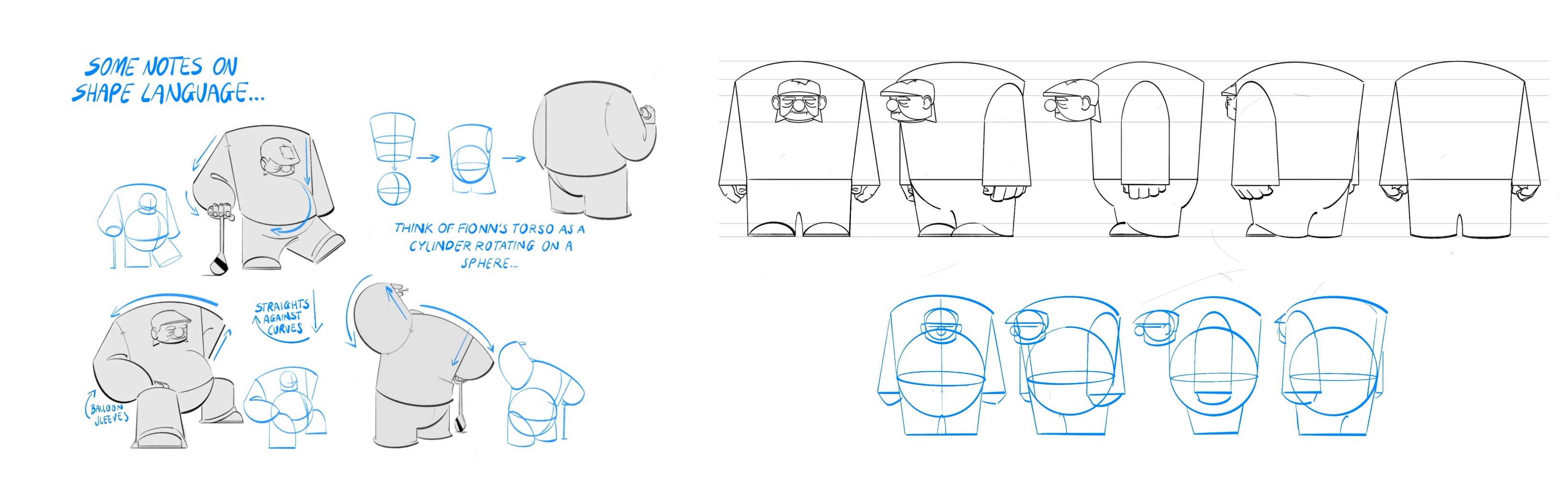 iadt animation graduate film - character development