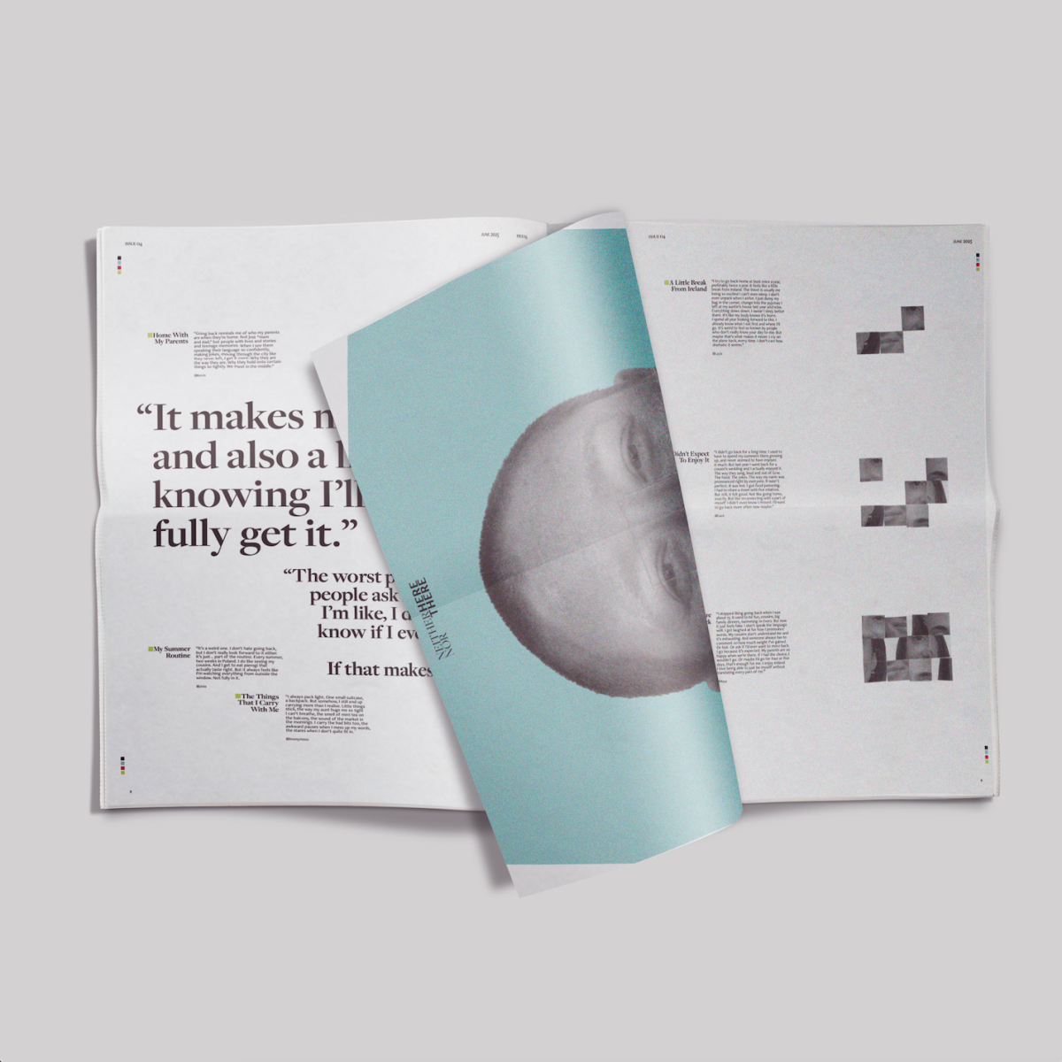 Booklet design for cafe initiative