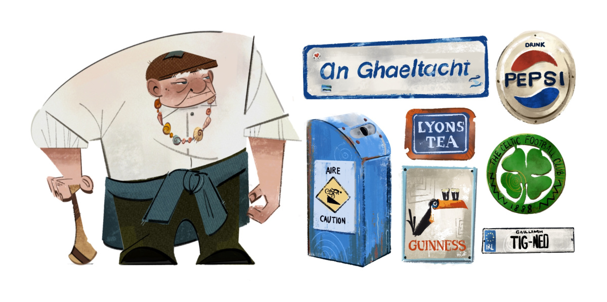 iadt animation graduate film - concept development